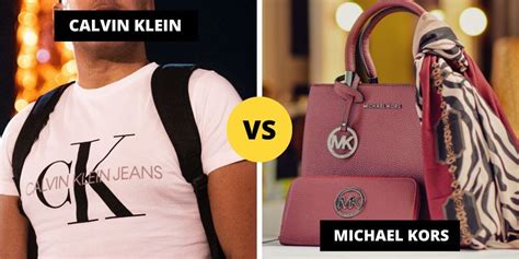 calvin klein vs michael kors handbags|difference between Calvin Klein and Kors.